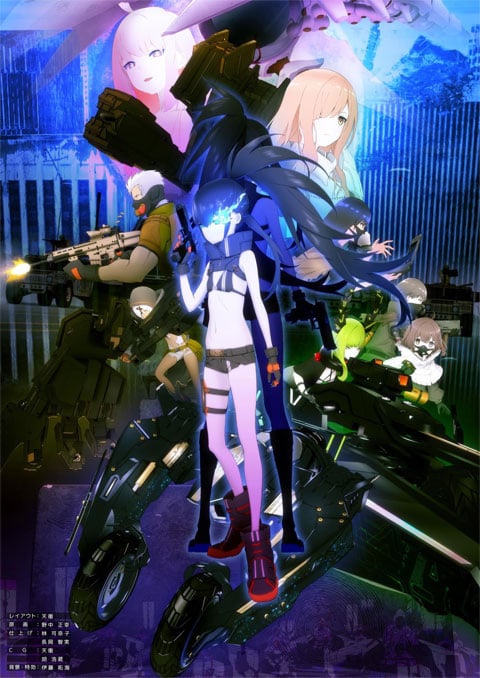 Black★★Rock Shooter Dawn Fall แบล็ค ร็อค ชูตเตอร์ รุ่งอรุณที่ดับสูญ (ภาค2) ซับไทย