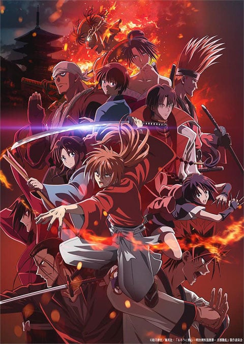 Rurouni Kenshin: Meiji Kenkaku Romantan - Kyoto Douran ซามูไรพเนจร (ภาค2) ซับไทย [จบแล้ว]